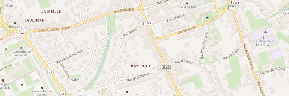 Plan du 2 Rue des Oustalots à Oloron-Sainte-Marie