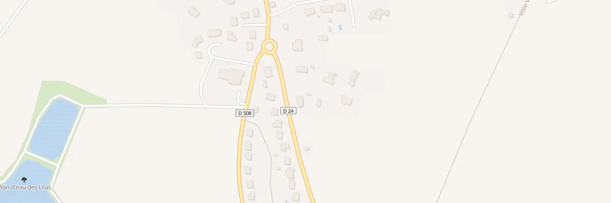 Plan du 8 Rue de la Chapelle à Commer