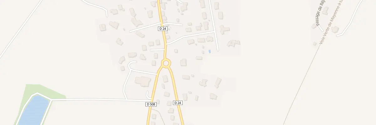 Plan du 2 Rue de la Chapelle à Commer