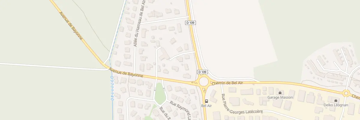Plan du 139 Av de Gradignan à Léognan
