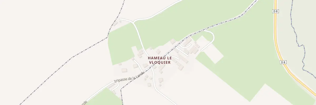 Plan du 7 Hameau le Vloquier au Mesnil-au-Grain