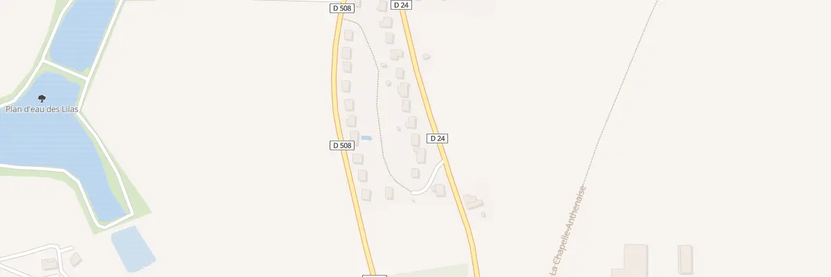 Plan du 23 Rue de la Chapelle à Commer