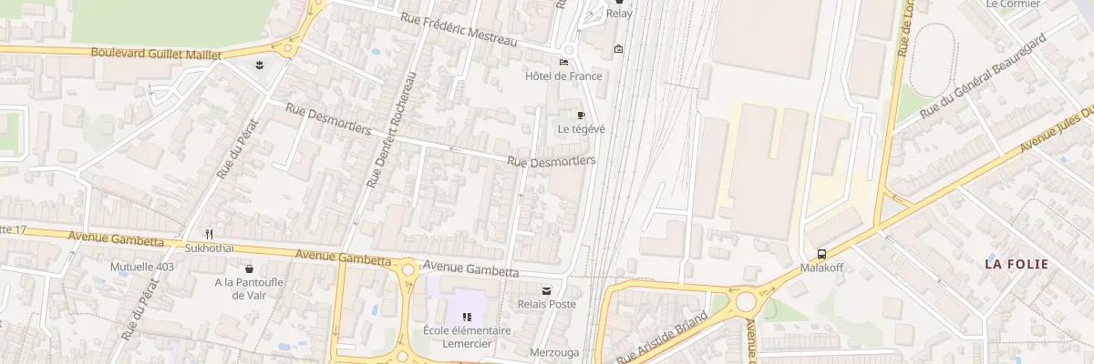 Plan du 16B Rue de Bremond d’Ars à Saintes