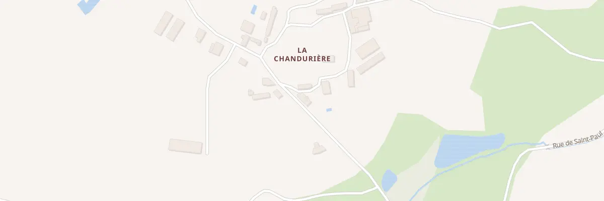 Plan du 2B La Chandurière à Saint-Paul-en-Gâtine