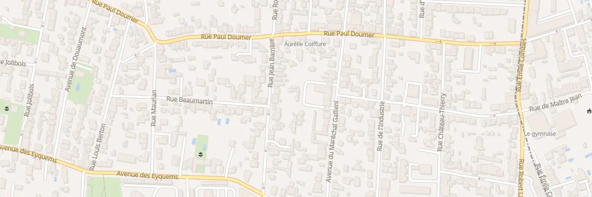 Plan du 22 Rue Jean Barrière à Mérignac