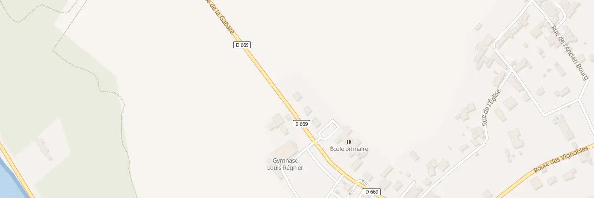Plan du 20 Rte de la Gabare à Gauriac