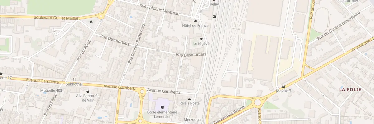 Plan du 46 Rue Desmortiers à Saintes