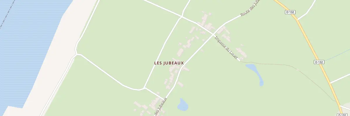 Plan du 308 Rte des Jubeaux à Denée