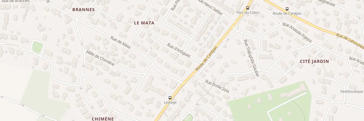 Plan du 4 Rue d’Artigues à Gradignan
