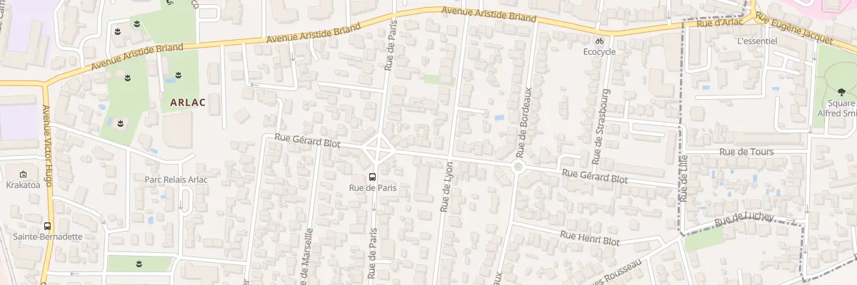 Plan du 27 Rue Gerard Blot à Mérignac