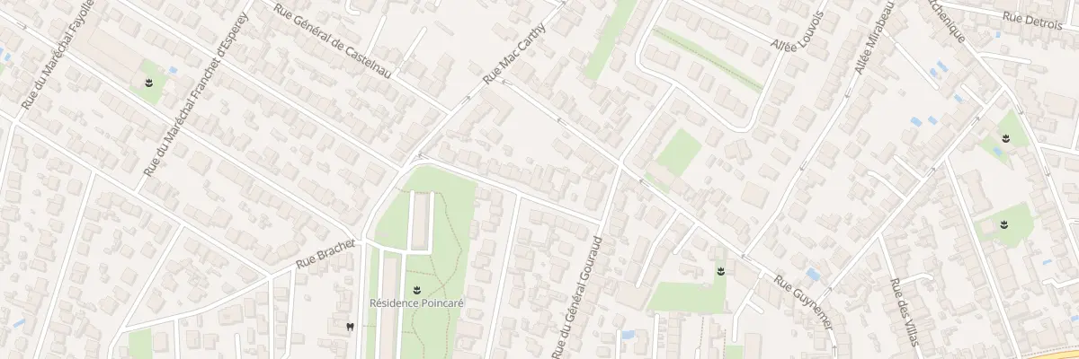 Plan du 9B Rue Calendrin à Bordeaux