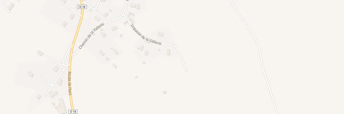 Plan du 130 Imp de la Vallerie à Cerisy-Belle-Étoile