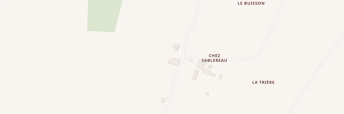 Plan du 1 Chez Sablereau à Saint-Ciers-du-Taillon