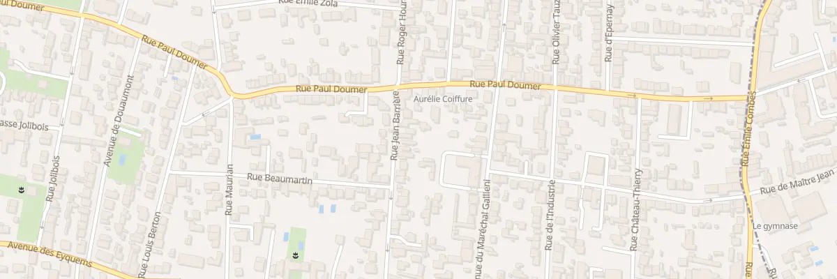 Plan du 12 Rue Jean Barrière à Mérignac