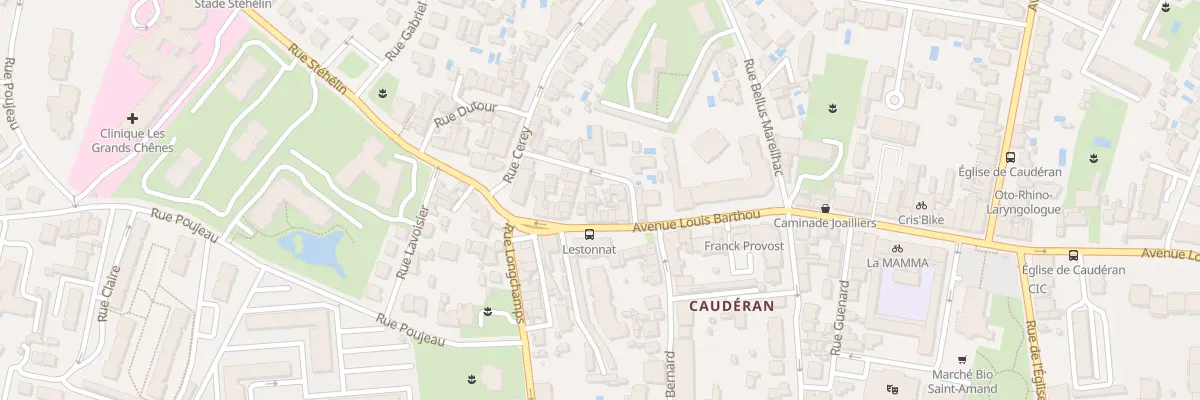 Plan du 14B Rue Joseph Brun à Bordeaux