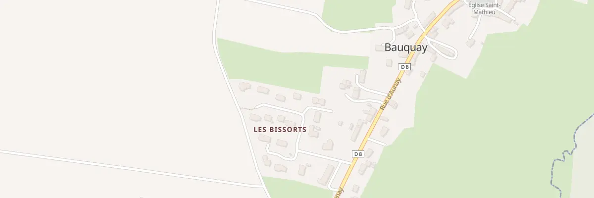 Plan du 12 Lot Les Bissorts - Bauquay aux Monts d’Aunay