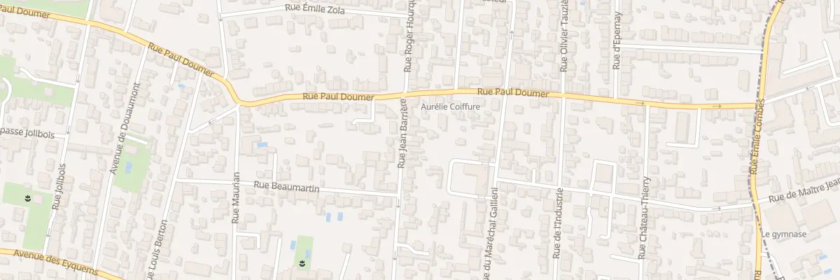 Plan du 10 Rue Jean Barrière à Mérignac