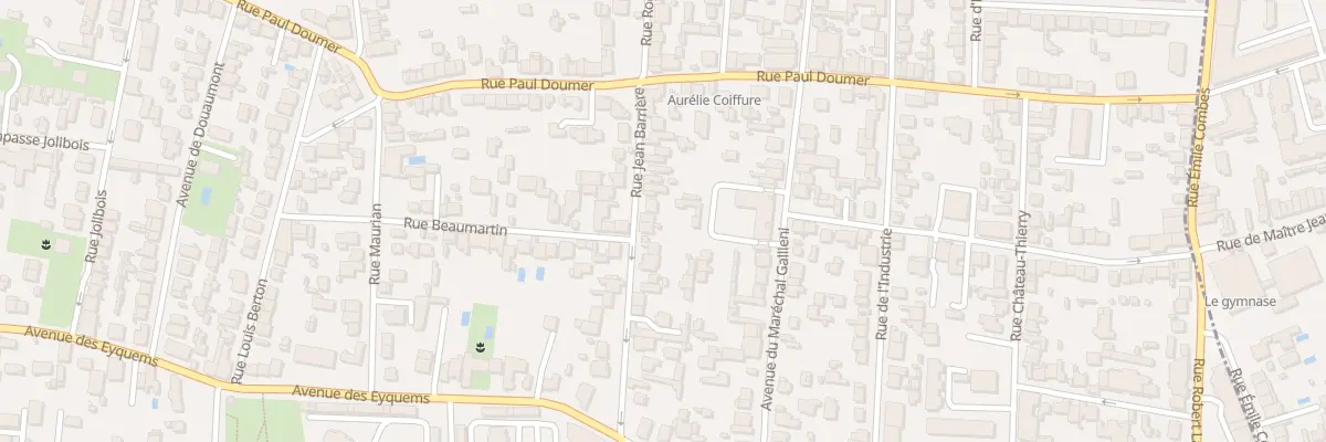 Plan du 22B Rue Jean Barrière à Mérignac