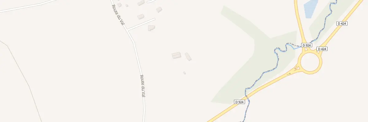 Plan du 2955 Rte du Val à Landisacq