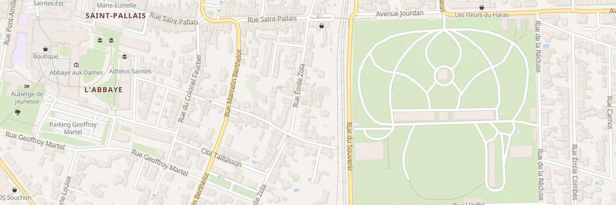 Plan du 27B Rue Emile Zola à Saintes