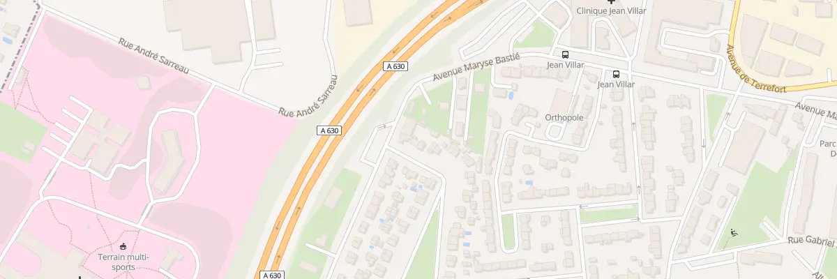 Plan du 63 Rue Saint-Exupéry à Bruges