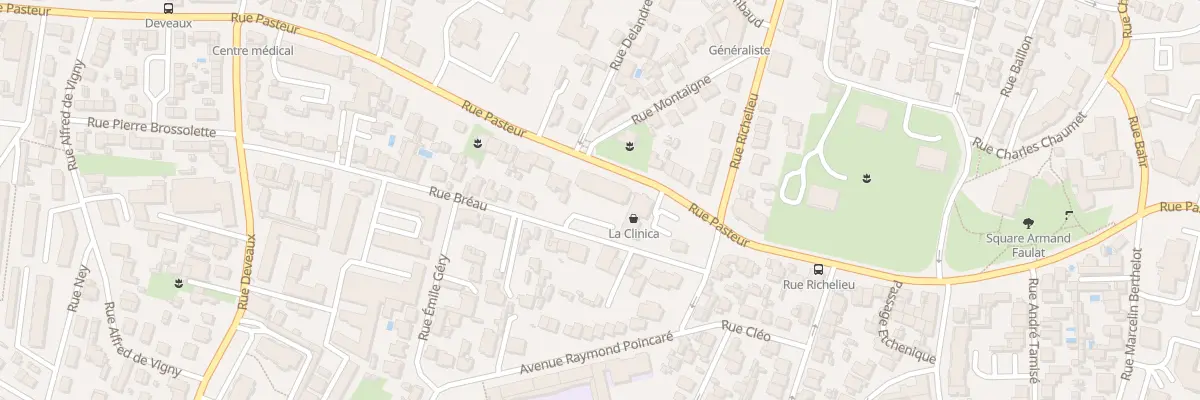Plan du 292 Rue Pasteur à Bordeaux