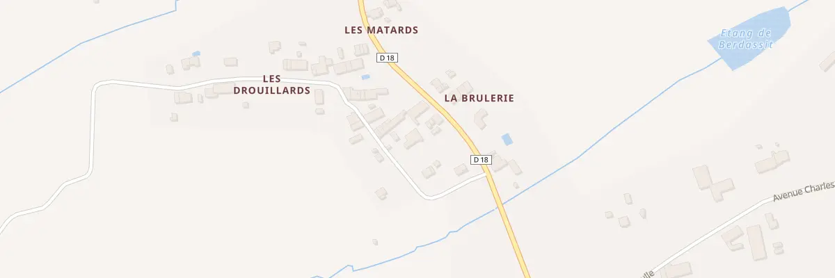 Plan du 133 Les Drouillards à Saint-Ciers-sur-Gironde