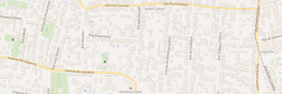 Plan du 30B Rue Jean Barrière à Mérignac