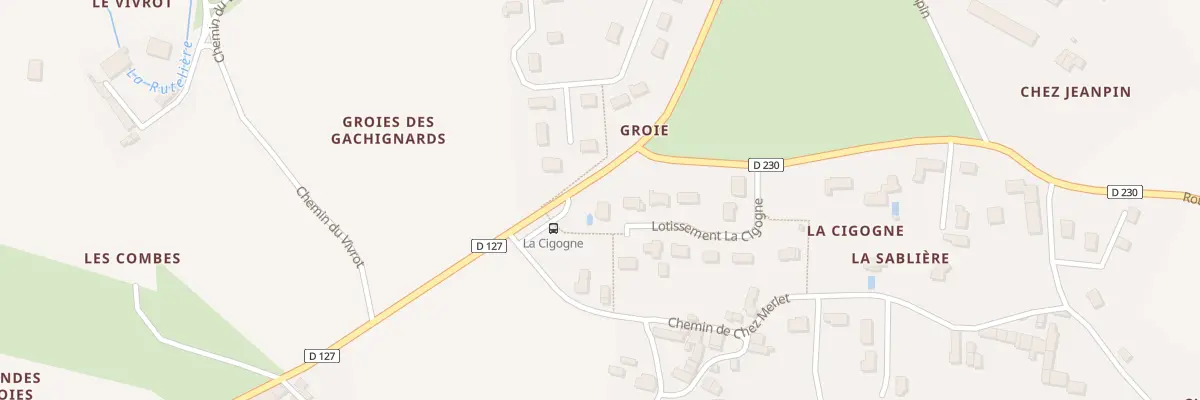 Plan du 12 Lotissement la Cigogne à Annepont