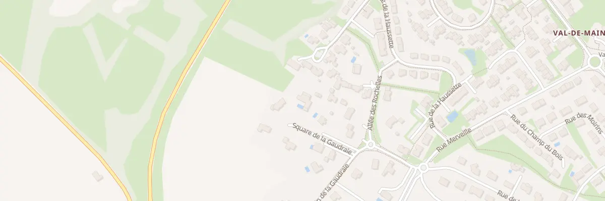 Plan du 7 Sq de la Gaudraie à Bouchemaine