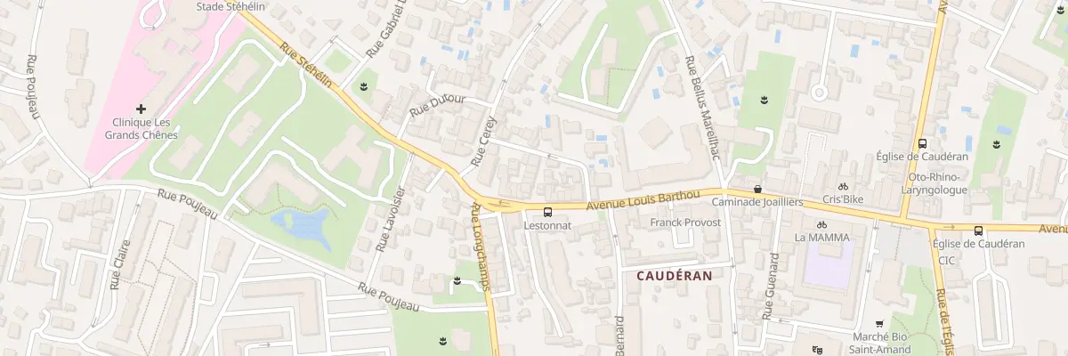 Plan du 3B Rue Joseph Brun à Bordeaux