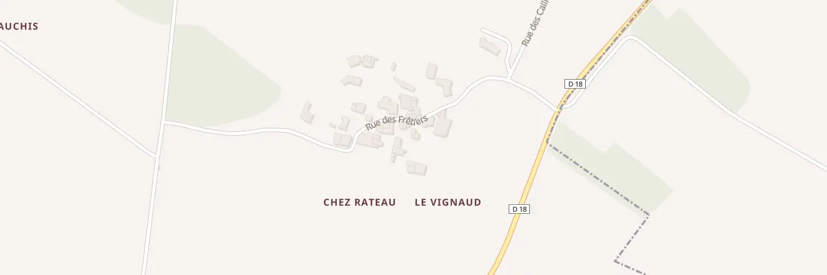 Plan du 11 Rue des Frêtiers à Taillant