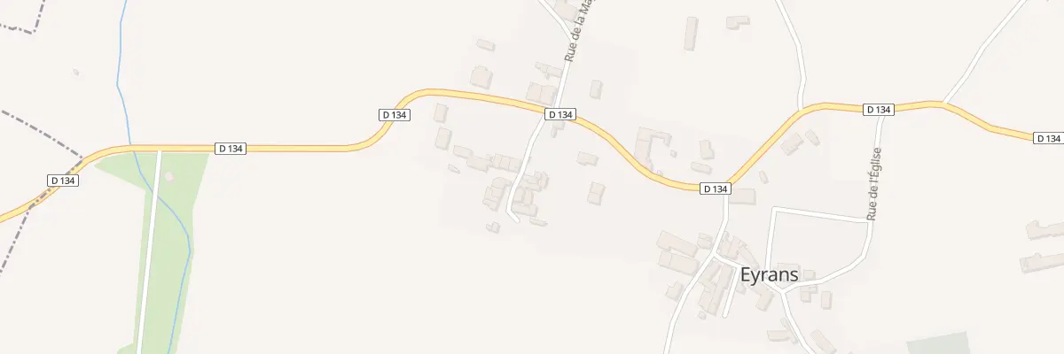 Plan du 59 Rue de la Prune à Eyrans