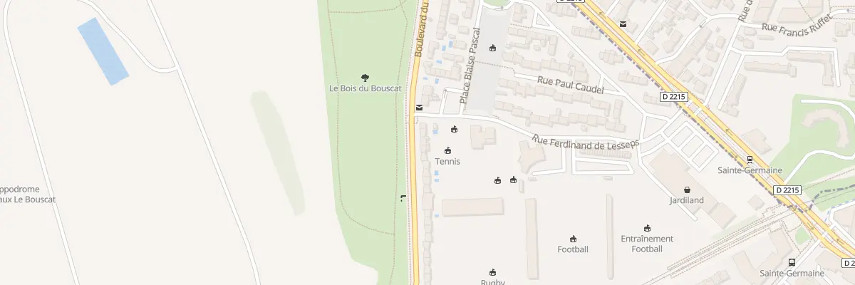 Plan du 52 Bd du Mal Lyautey au Bouscat