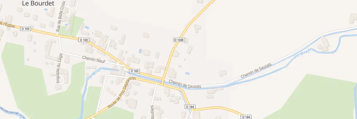 Plan du 2 Rte du Marais Poitevin au Bourdet