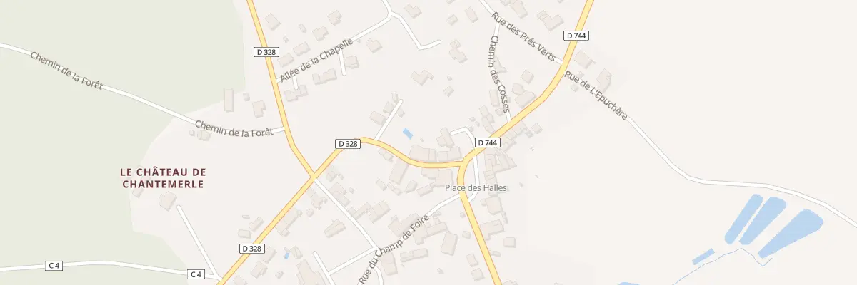 Plan du 4 Rue de la Vendée Moutiers à Moncoutant-sur-Sèvre