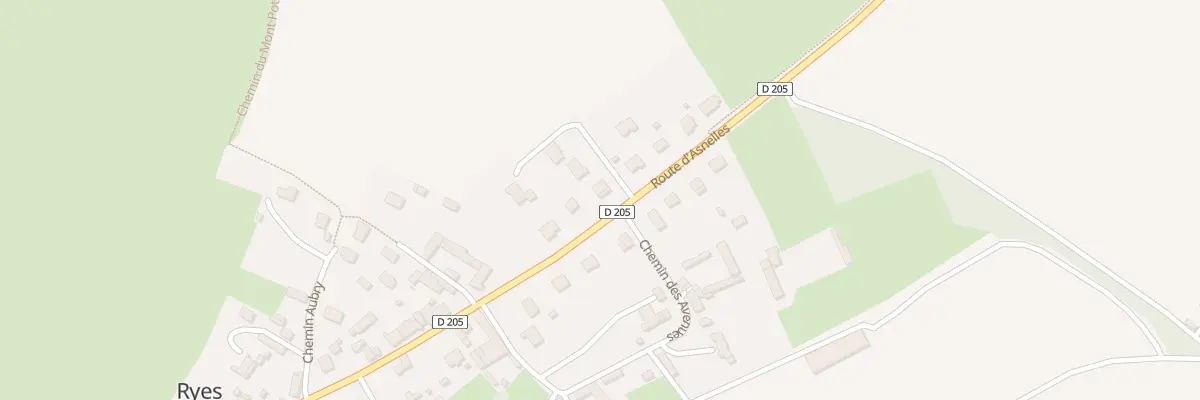 Plan du 5018 Rue d’Asnelles à Ryes