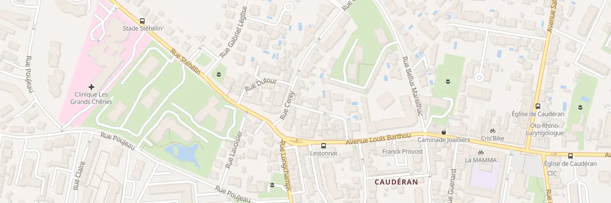 Plan du 25B Rue Joseph Brun à Bordeaux