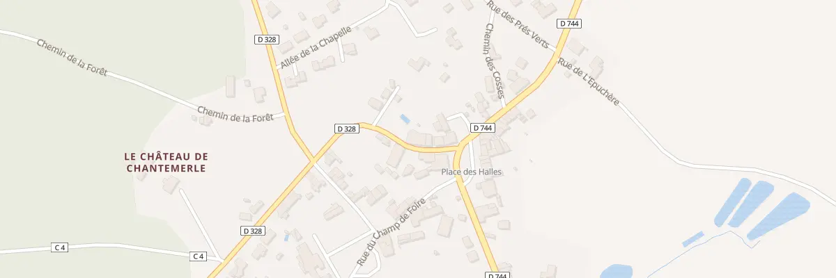 Plan du 6 Rue de la Vendée Moutiers à Moncoutant-sur-Sèvre