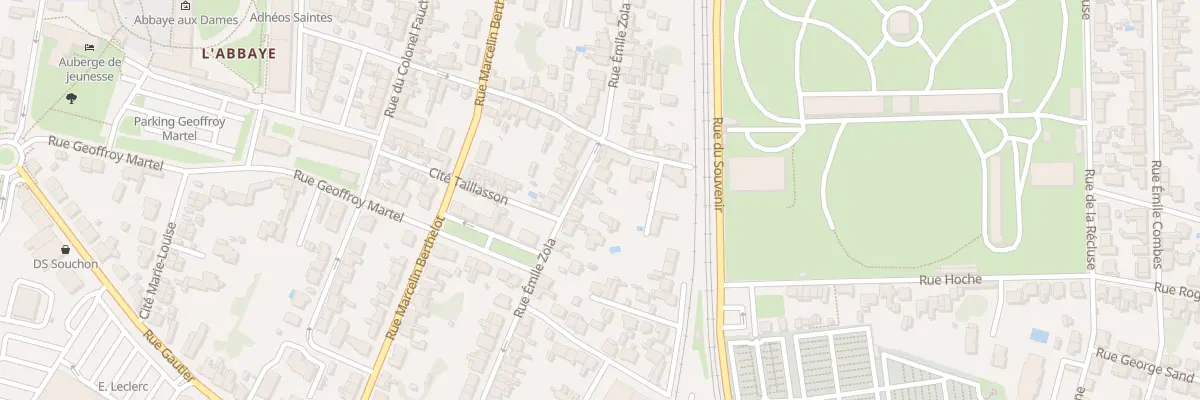 Plan du 49B Rue Emile Zola à Saintes