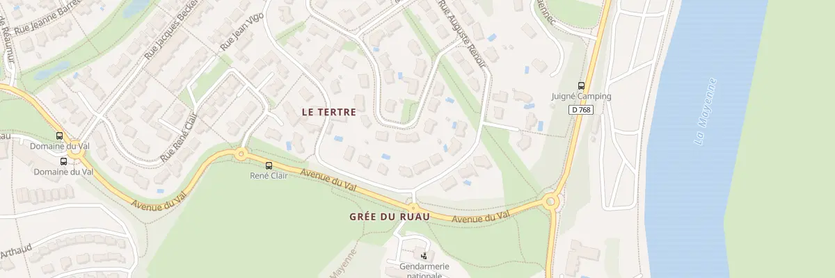 Plan du 9 Rue Paul Cézanne à Montreuil-Juigné