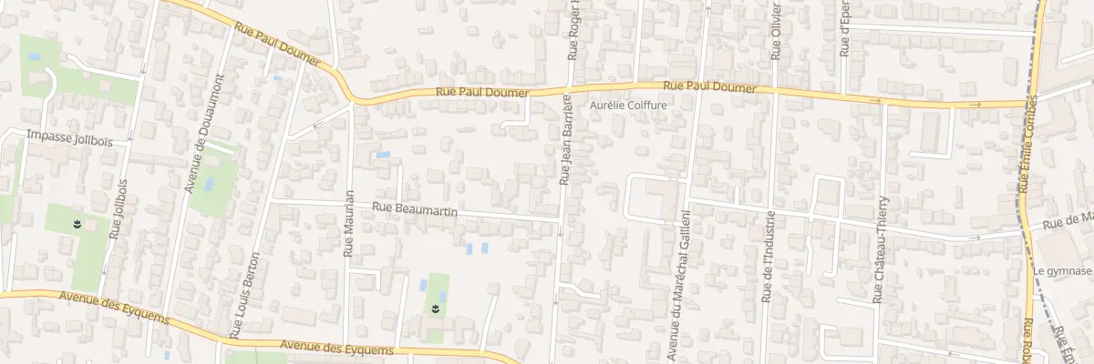 Plan du 11 Rue Jean Barrière à Mérignac