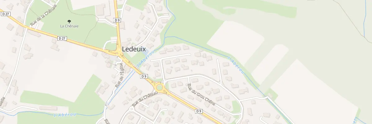 Plan du 6 Rue de l’Aberou à Ledeuix