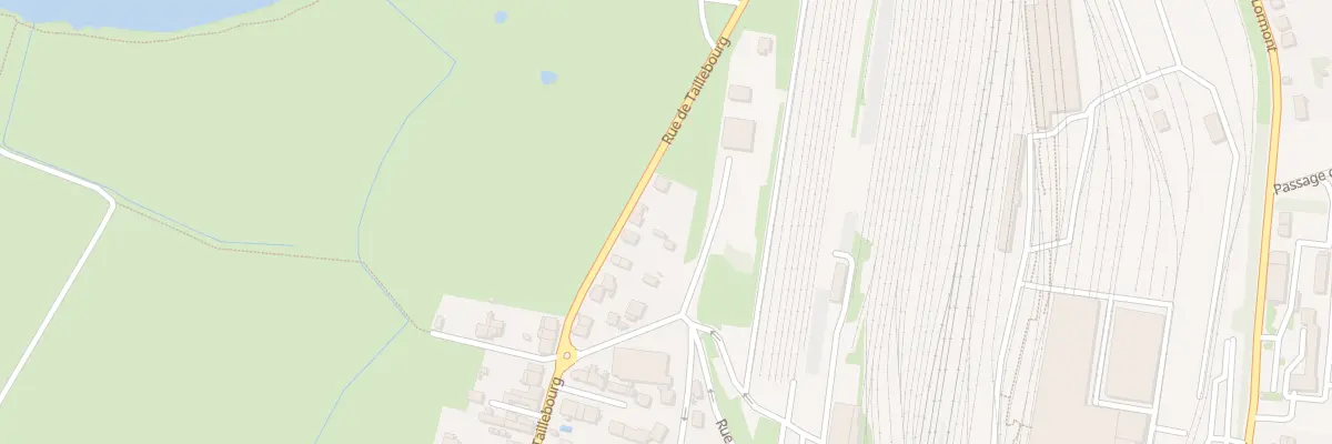 Plan du 46 Rue de Taillebourg à Saintes