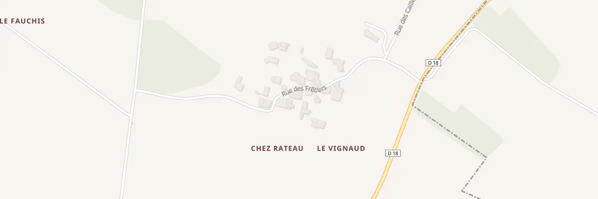 Plan du 19 Rue des Frêtiers à Taillant