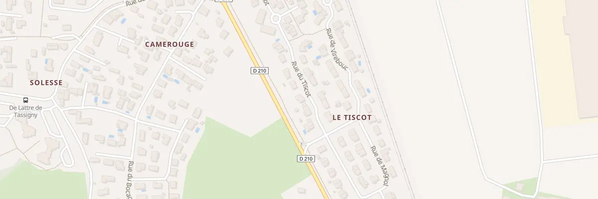 Plan du 5 Rue du Tiscot à Blanquefort