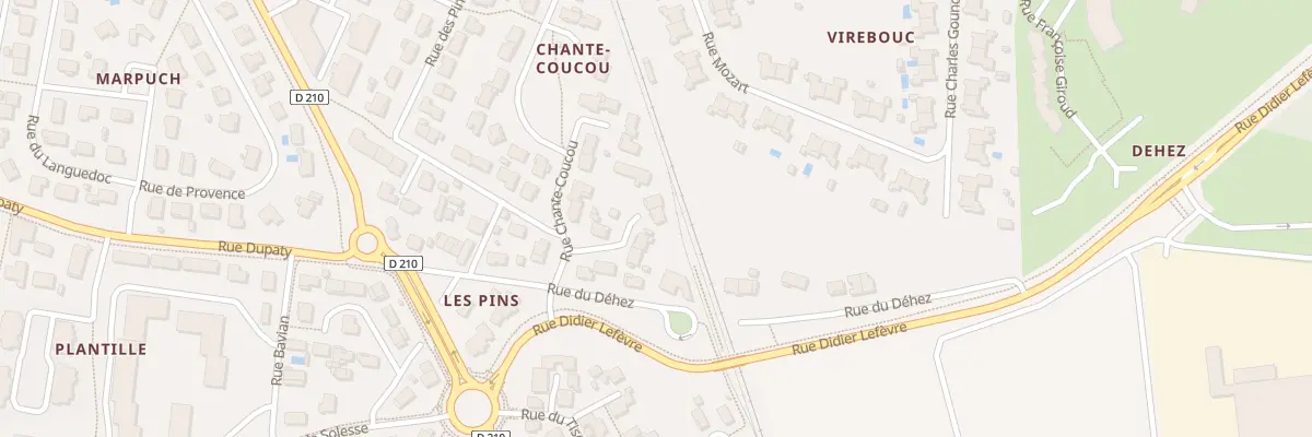 Plan du 7 Rue des Fauvettes à Blanquefort