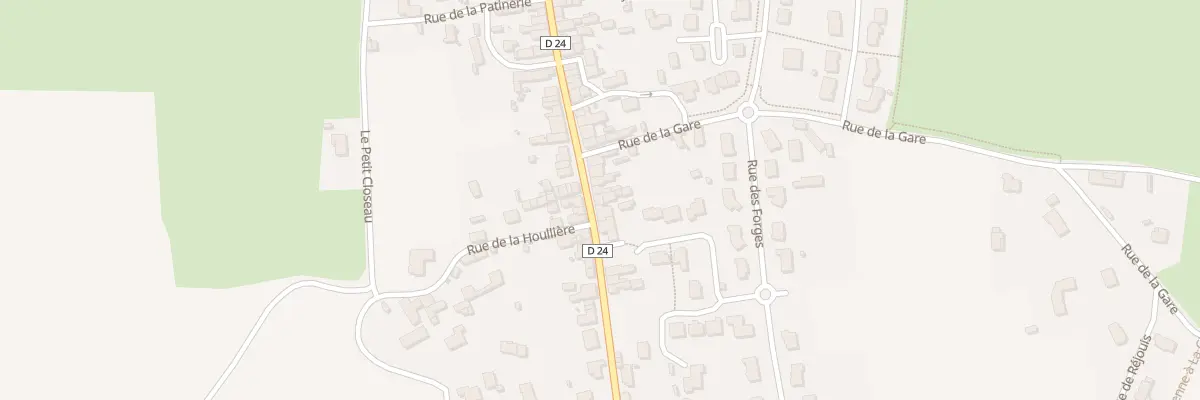 Plan du 72 Rue des Tisserands à Commer