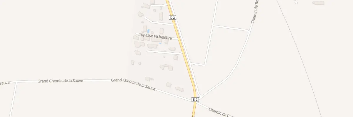 Plan du 5 Rte de Bordeaux Pauillac à Macau