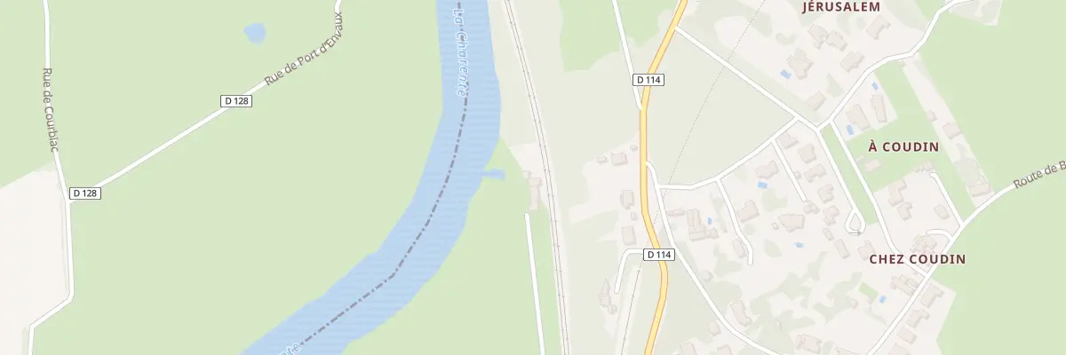 Plan du 8 Rte de la Menarderie à Fontcouverte